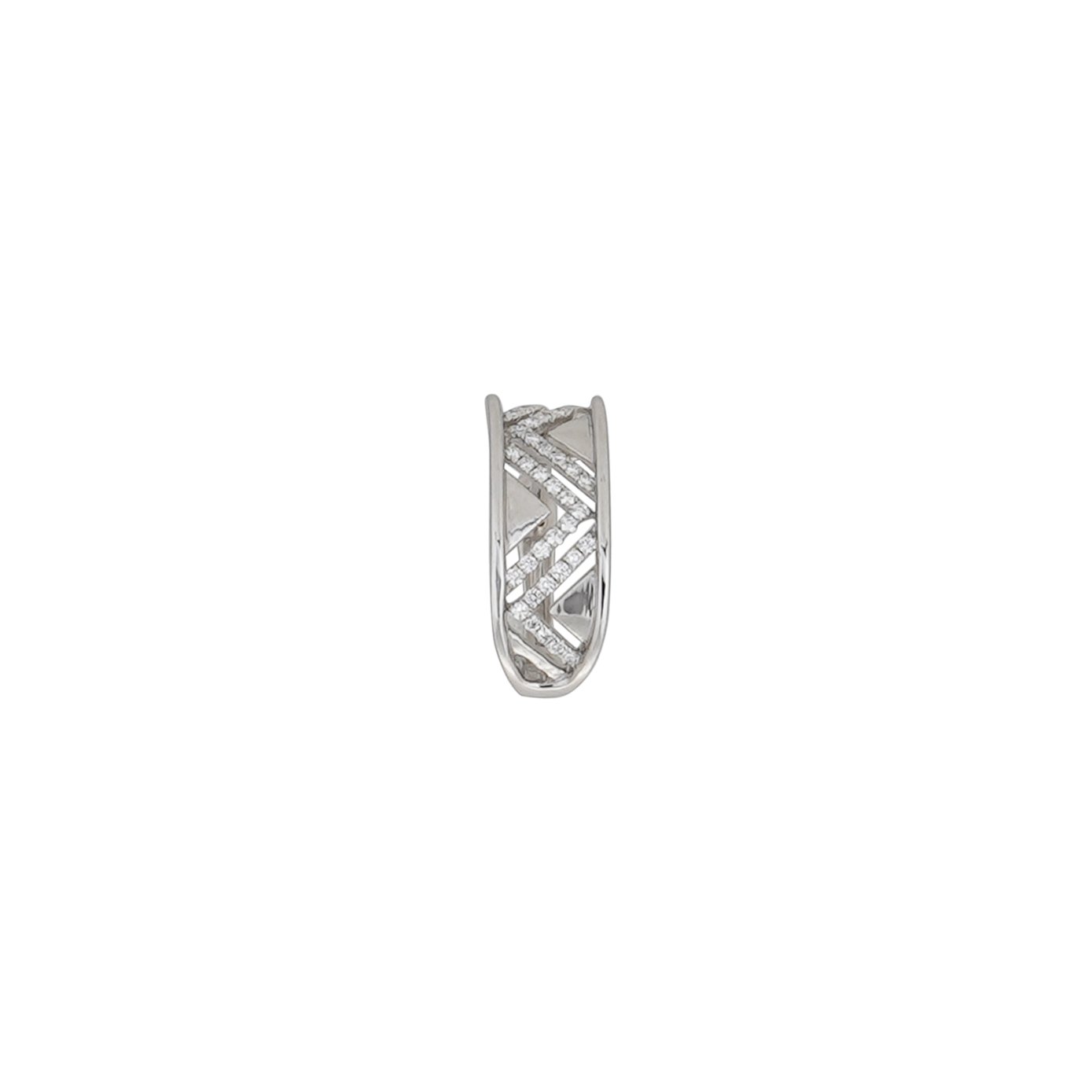 Platinum Diamond Earring