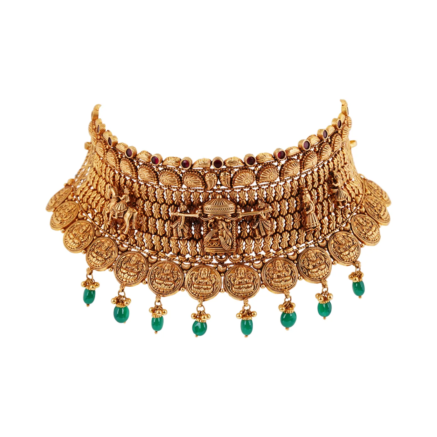 Dhanvi - Gold Chocker