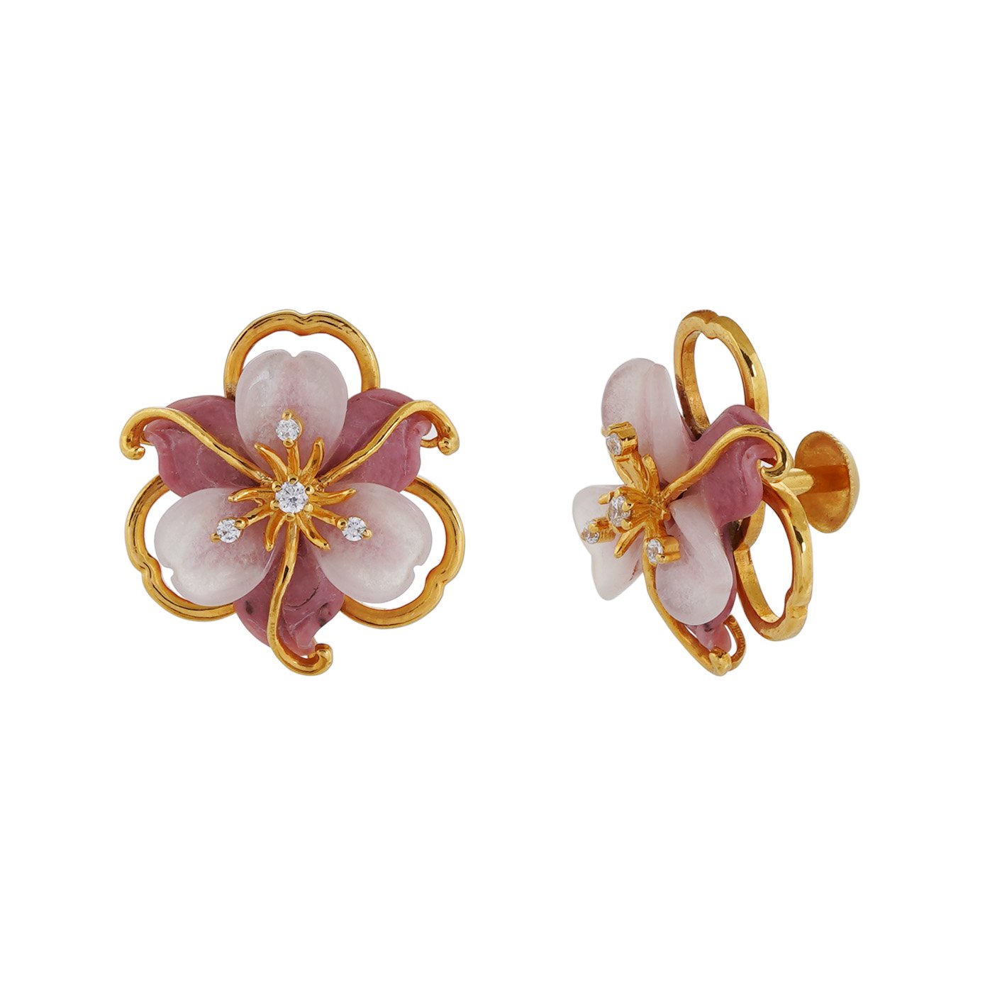 Pink Lapis Stone Necklace