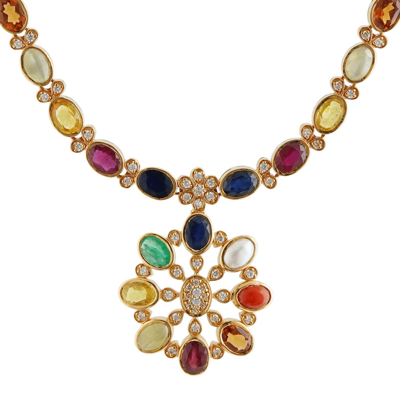 Navarathna Necklace