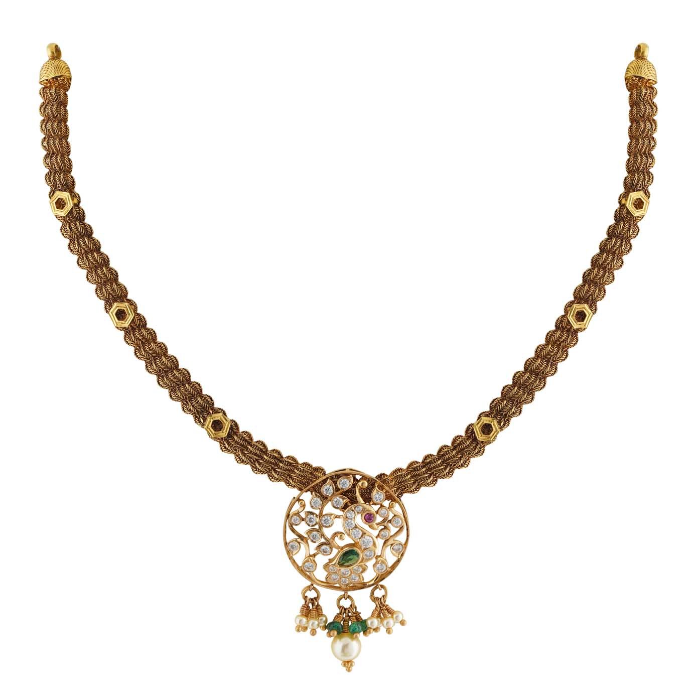 Antique Stone Necklace