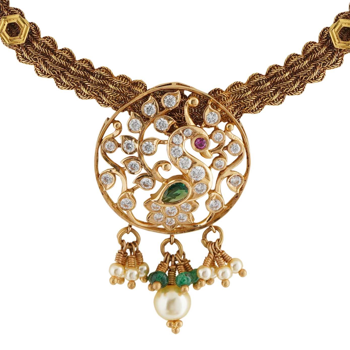 Antique Stone Necklace