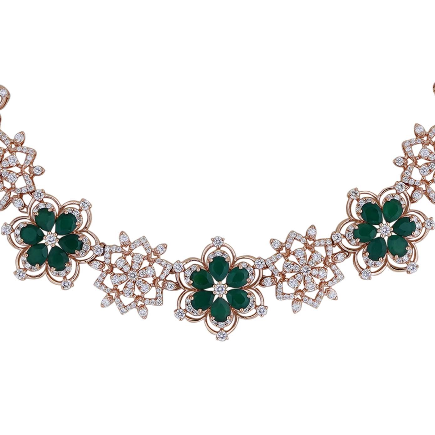 Diamond Necklace Openset 18kt