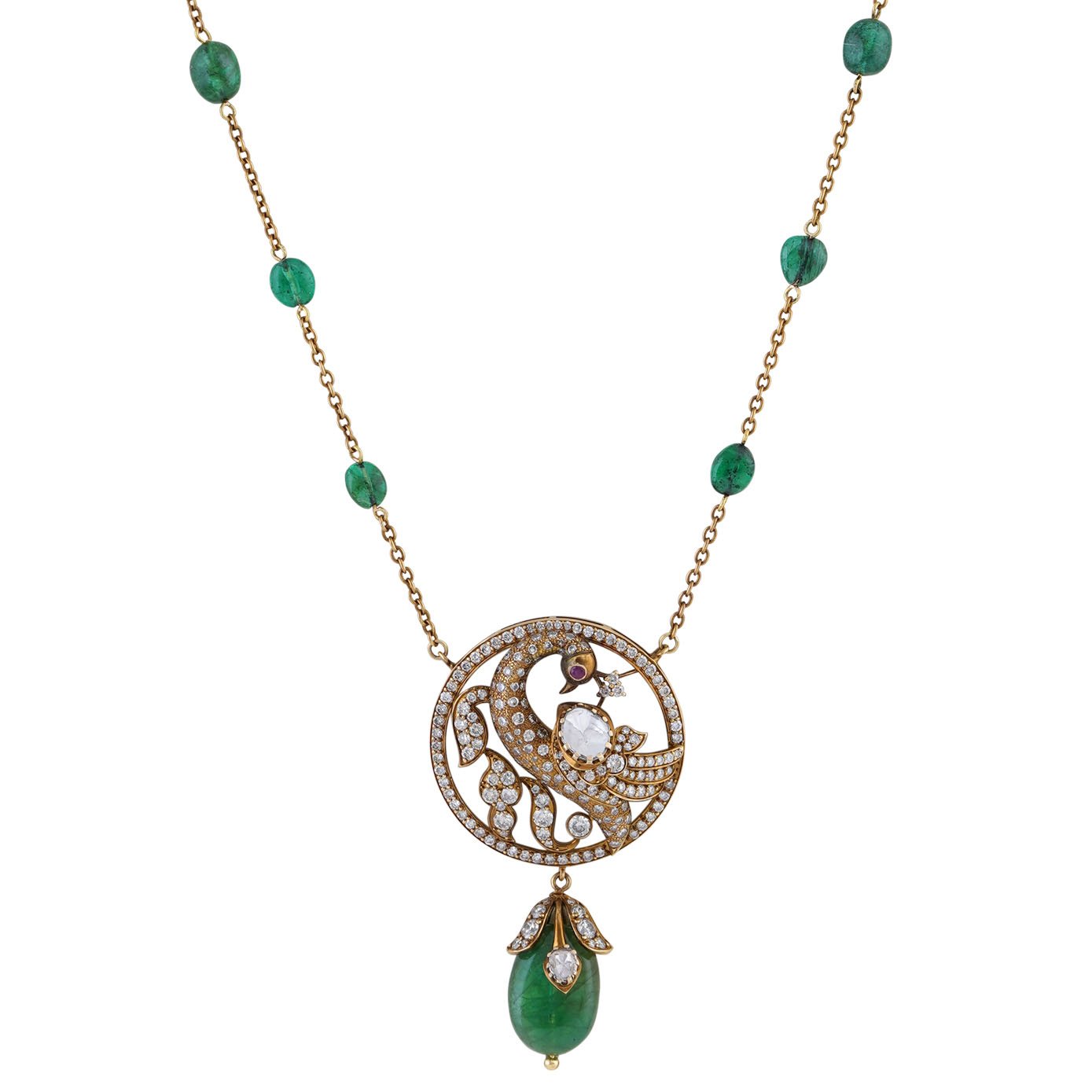 Diamond Uncut Pendant