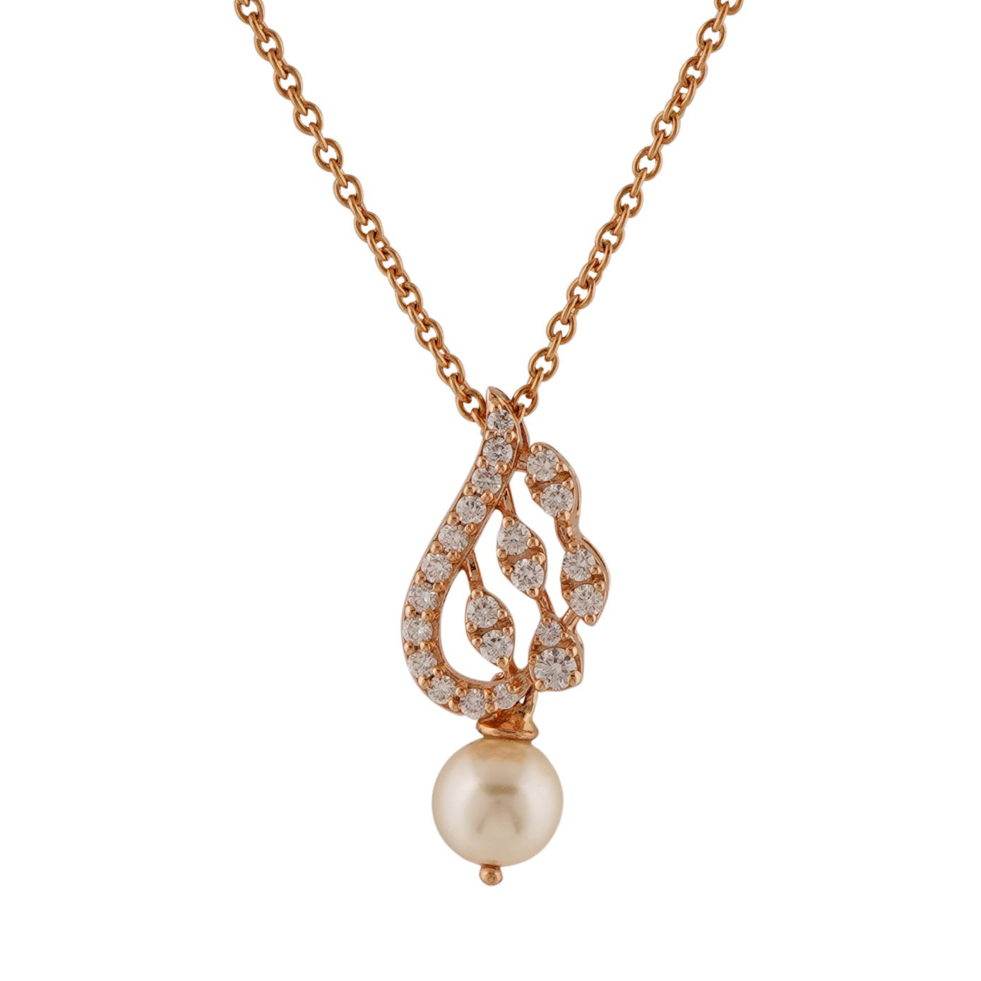 Diamond Pendant Open Set 18kt