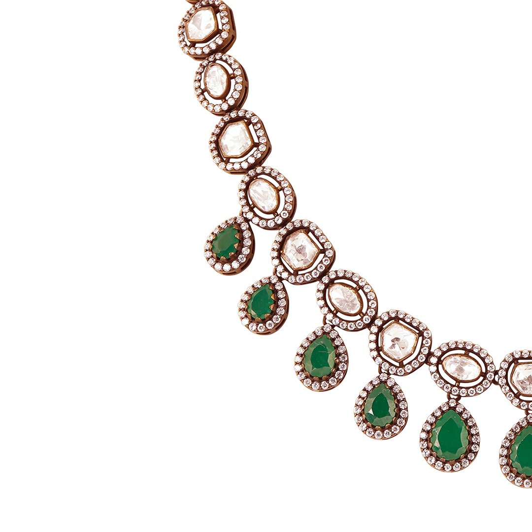 18kt Diamond Design Necklace