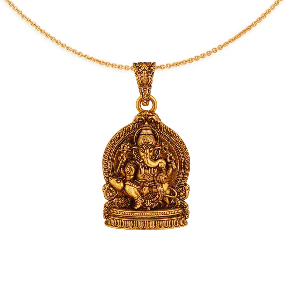 Stone Casting Pendant