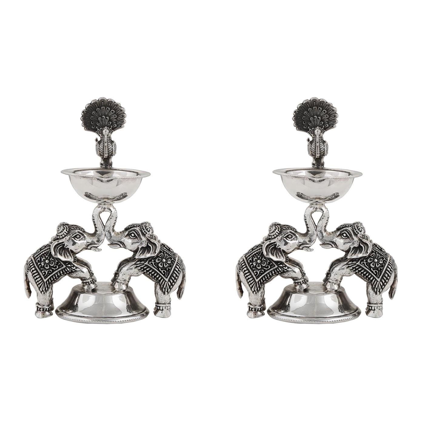 Antique Special Elephant Lamp